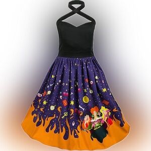Disney Dress Shop Hocus Pocus Halloween Retro Dress Size 1X